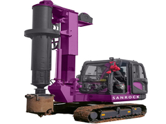 Μικρή περιστροφική εγκατάσταση γεώτρησης διατρήσεων