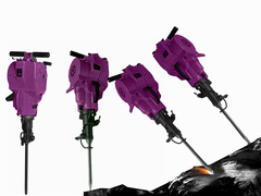 YN27C Βενζινοκίνητη μηχανή γεωτρήσεων πετρώματος εσωτερικής καύσης Mini Jack Hammer