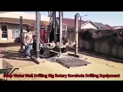 Υδραυλική γεωτρύπανο γεωτρήσεων νερού περιστροφική εξοπλισμός γεώτρησης φορητό γεωτρύπανο νερού