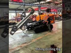 Split Type DTH Drilling Rig Machine 30m Depth Borehole Drilling Rig Crawler Mining Drilling Machine