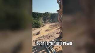 Εξοπλισμός γεώτρησης εξόρυξης Crawler DTH Drilling Rig Machine Hydraulic breehole drilling rig