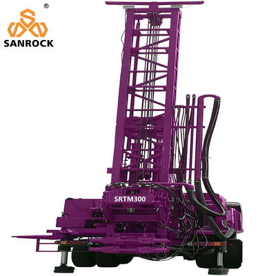 Ποιότητα  Truck Mounted Water Well Drilling Rig With Mud Pump Deep 300m Water Well Drill Rig Εργοστάσιο