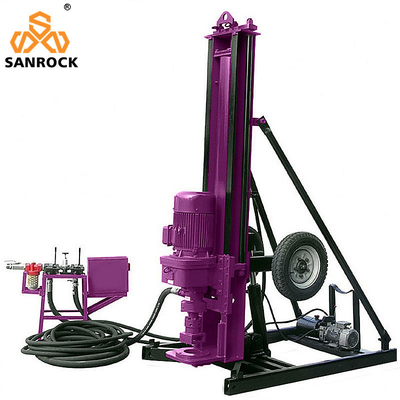 Ποιότητα  Hydraulic Borehole Deep Rock Drilling Rig Portable Pneumatic Mining Drilling Rig Machine Εργοστάσιο