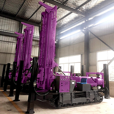 800m Deep Water Drilling Rigs Diesel Engine 194KW Hydraulic Water Drilling Machine