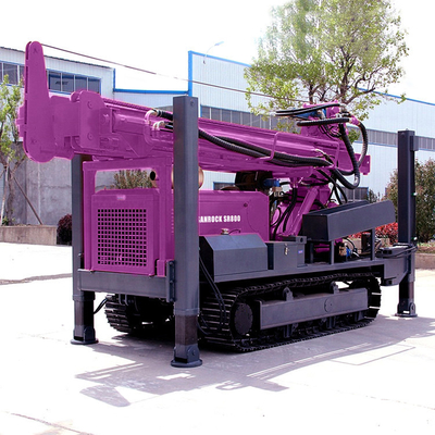 800m Deep Water Drilling Rigs Diesel Engine 194KW Hydraulic Water Drilling Machine