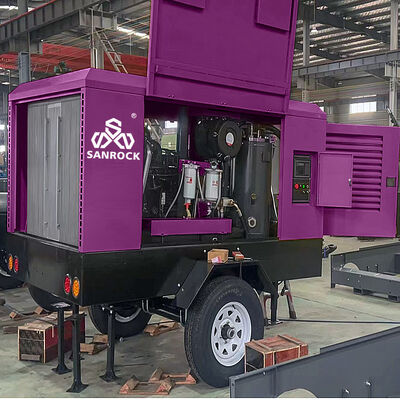 5HP Rotary Screw Air Compressor Ελαφρύ βάρος Βιομηχανικοί αέρας συμπιεστές