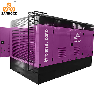 Υψηλής πίεσης κομπρέσορα αέρα βίδας 410kw Diesel κομπρέσορα αέρα βίδας Μηχανή νερό καλά