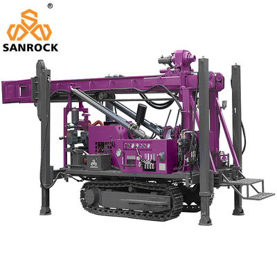 Μηχανή γεωτρήσεων πυρήνα Crawler Hydraulic Exploration 500m εξοπλισμός γεωτρήσεων πυρήνα