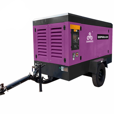 1750/1300rpm Max Working/Idle Speed Υψηλής πίεσης πετρελαιοκίνητος αεροσυμπιεστή για εξόρυξη