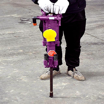 Διάμετρος τρυπάνις Hex 22*108 Φορητό Jack Hammer Mining Mini Rock Drill Machine με βάρος 27KG