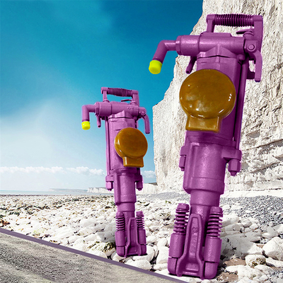 Διάμετρος κυλίνδρου 80 mm YT27 Air Leg Jack Hammer Portable Rock Drill για την εξόρυξη άνθρακα