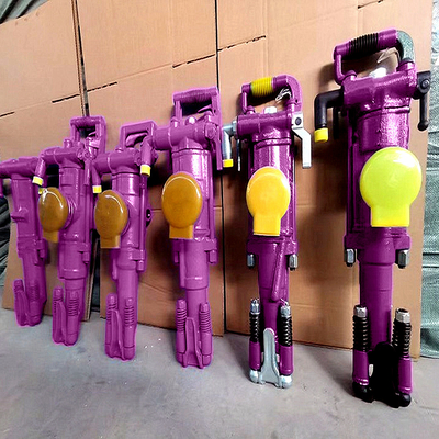 Χειροκίνητο Jack Hammer Air Leg Rock Drilling Machine Ορυχεία Μικρό Πνευματικό Πετρώμα Πετρώματος