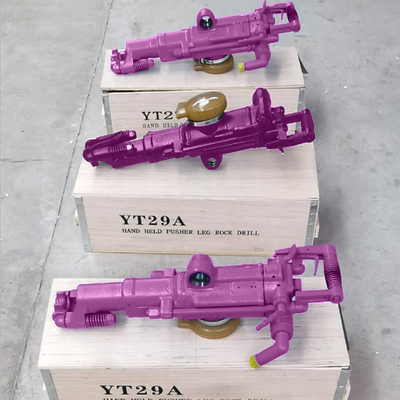 Χειροκίνητο Jack Hammer Air Leg Rock Drilling Machine Ορυχεία Μικρό Πνευματικό Πετρώμα Πετρώματος