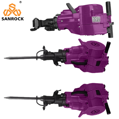 27KG βενζίνη πετρώματος τρυπάνι χειροκίνητο Jack Hammer εσωτερική καύση πετρώματος τρυπάνι μηχανή για την κατασκευή 746 * 315 * 229mm