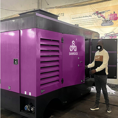 17bar Πίεση 239kw Μηχανή ισχύος κινητήρα ντίζελ Αεροσυμπιεστή μηχανή για βαριές εφαρμογές