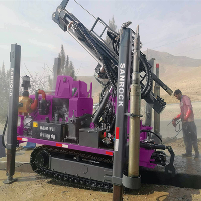 Εξοπλισμός γεώτρησης βαθέων υδάτων (Crawler Water Well Drilling Rig)