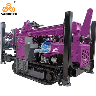Διάμετρος του τρυπανιού 76mm 89mm Crawler Water Well Drilling Rig Machine 4000×1850×2300mm