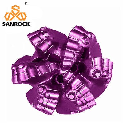API PDC Petroleum Drill Bit Rock Drilling Tools 6 λεπίδες Σώμα μήτρας Διαμάντι PDC Bit