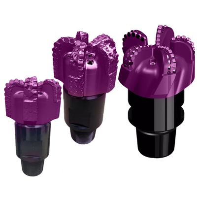 API PDC Petroleum Drill Bit Rock Drilling Tools 6 λεπίδες Σώμα μήτρας Διαμάντι PDC Bit