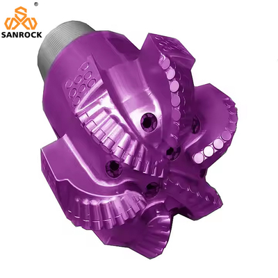 API PDC Petroleum Drill Bit Rock Drilling Tools 6 λεπίδες Σώμα μήτρας Διαμάντι PDC Bit