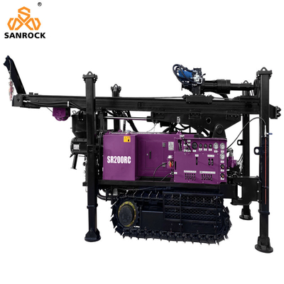 Μεταφορτωτή μηχανή τρυπήματος πυρήνα 75KW Ντίζελ αντίστροφη κυκλοφορία μηχανή τρυπήματος υδραυλική μηχανή τρυπήματος τρυπών
