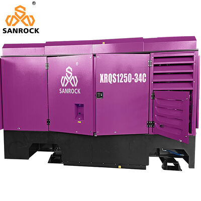 Μηχανή  Στροφώδης αέρας συμπίεσης Υδάτινο πηγάδι γεωτρήσεις αέρας συμπίεσης Μηχανή φορητός αέρας συμπίεσης κατασκευαστής