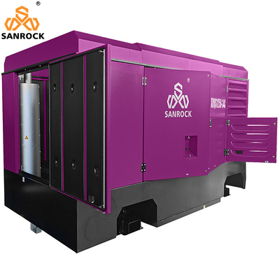 Σταθερός συμπιεστής αέρα βίδα 410kw Ντίζελ εξορυκτικής μηχανής συμπιεστή αέρα