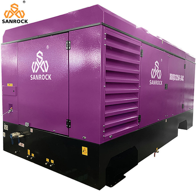 Σταθερός συμπιεστής αέρα βίδα 410kw Ντίζελ εξορυκτικής μηχανής συμπιεστή αέρα