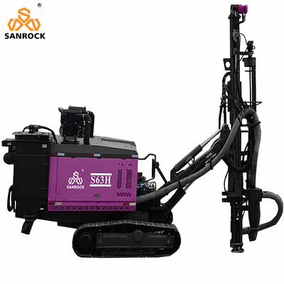 Ορυχείο πετρώματος εκρήγνυνση τρύπα γεώτρηση Ρίγκ Δύναμη 194kw Crawler DTH γεώτρηση μηχανή Υδραυλική γεώτρηση Ρίγκ