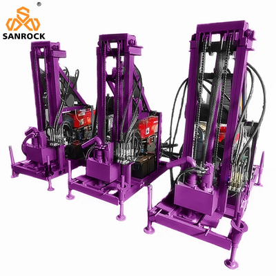 Water Well Drill Rig Diesel Engine Portable Water Drilling Machine Trailer Mounted Water Well Drilling Rig (Περιβαλλόμενο μηχανικό γεωτρήσεις νερού)
