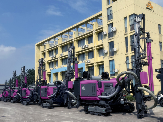 Ορυχείο DTH Ρίγκ 30m τρύπα Crawler μηχανή τρύπωσης υδραυλικά κάτω από το τρύπα τρύπα