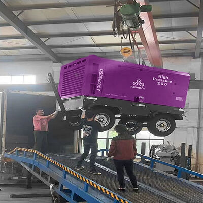 Αεροσυμπιεστής αέρα κοχλία υψηλής πίεσης, αεροσυμπιεστής τροχού, μικρός αεροσυμπιεστής κοχλία περιστροφής