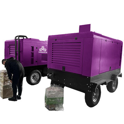 Υψηλής απόδοσης κομπρέσορα αέρα με βίδα 15bar εξορυκτικής περιστροφικής μηχανής κομπρέσορα αέρα με βίδα