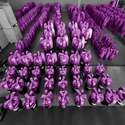 Τρυπάνι PDC 6 λεπίδων Διαμαντένιο τρυπάνι βράχου Ατσάλινο σώμα Τρυπάνι PDC προς πώληση