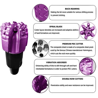 Ατσάλι υψηλού μαγγανίου PDC τρυπάνι πετρελαϊκό πεδίο τρυπάνι τετραγωνικά τρυπάνι API