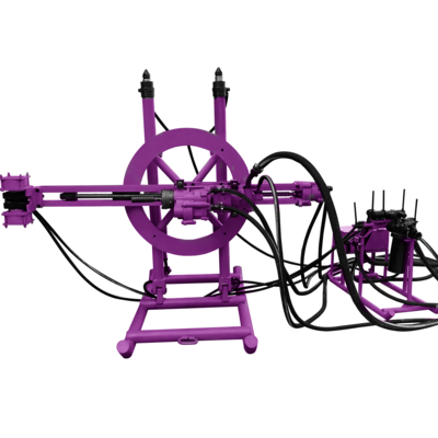 Υπόγεια μηχανή γεωτρήσεις DTH εξοπλισμός γεωτρήσεις 360 μοιρών μικρού μεγέθους