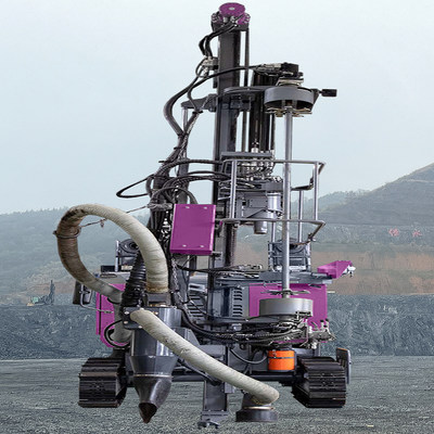194kw ενσωματωμένος τρυπώντας με τρυπάνι εξοπλισμός που εξάγει την περιστροφική μηχανή εγκαταστάσεων γεώτρησης διατρήσεων αντιολισθητικών αλυσίδων DTH γεωτρήσεων