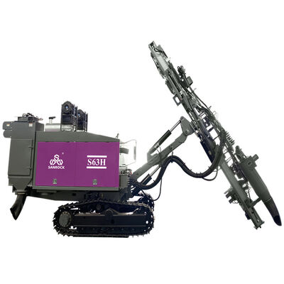 194kw ενσωματωμένος τρυπώντας με τρυπάνι εξοπλισμός που εξάγει την περιστροφική μηχανή εγκαταστάσεων γεώτρησης διατρήσεων αντιολισθητικών αλυσίδων DTH γεωτρήσεων