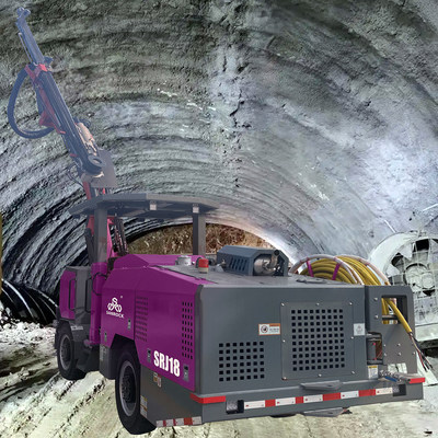 Single Face Boom Jumbo Drill Rig Tunnel Rock Borehole Drilling Equipment Underground Drilling Rig