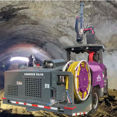 Underground Jumbo Drill Rig Mining Foundation Construction Machinery Tunnel Drilling Machine
