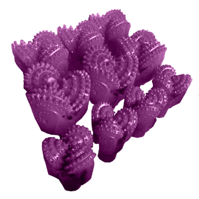 Διαμαντένιο πετρώμα τρυπάνι τρυπάνι από καουτσούκ σφραγισμένο με τρικόνη για τη βιομηχανία πετρελαίου και φυσικού αερίου