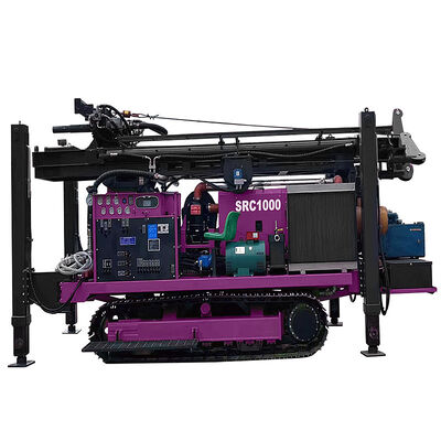 Core Drilling Rig Crawler Diamond Drilling Machine Exploration Core Drilling Rig for Sale