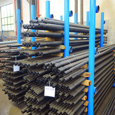 Heavy Duty Extension Rod T45 3660mm Mining Machine Parts Threaded Drill Pipe