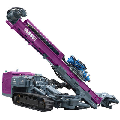 Ερπυστριοφόρο γεωτρύπανο DTH 150m βάθους υδραυλικό γεωτρύπανο γεώτρησης ντίζελ μηχανή εξόρυξης