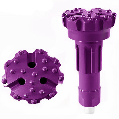 Δορυφορική μηχανή πέτρας 6 ιντσών DTH σφυρί και κομμάτια Tungsten Carbide Button Drill Bit