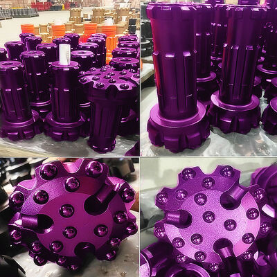 Μύτη γεωτρήσεων σφυριού DTH DHD340 DHD350 DHD360 Εργαλεία γεωτρύπανου Εξόρυξη κουμπωτών μυτών DTH