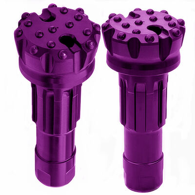 Υψηλό ποσοστό διείσδυσης DTH Σφυρί Bit Mining Button Bit Αντίσταση φθοράς DTH τρυπάνι Bit