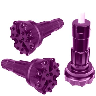 DTH Button Drilling Bit Tungsten Carbide Drill Bits 6 ιντσών υψηλής απόδοσης εξοπλισμός γεώτρησης