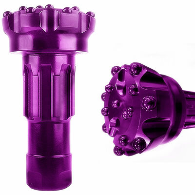 DTH Σφυροκόπημα τρυπάνι Bit Hard Rock Formations Τρυπάνι εργαλεία Αντίσταση φθοράς DTH Button Bit