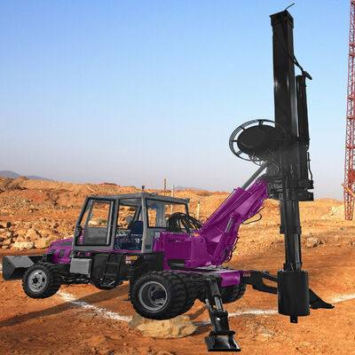 110kw Diesel Rotary Borehole Drilling Machinery Construction Work Foundation Drilling Rig